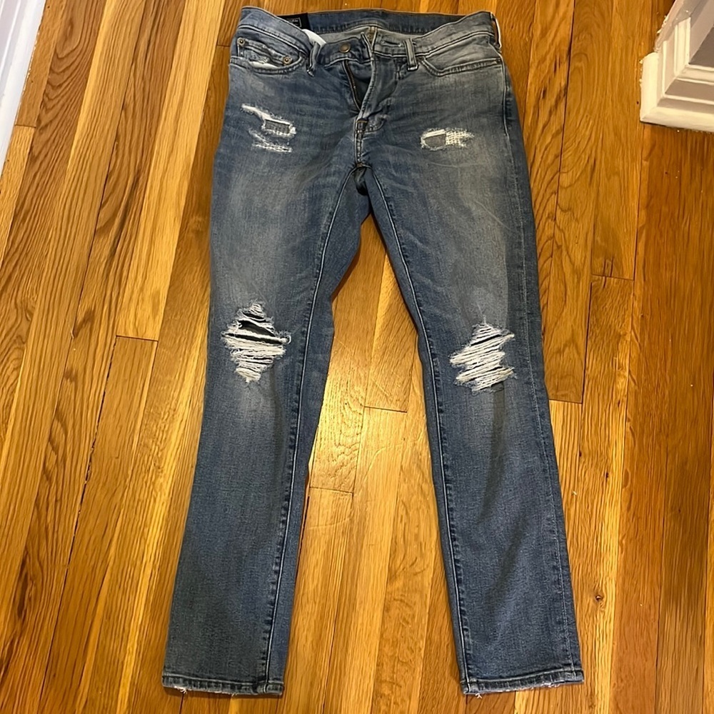 Abercrombie and Fitch Langdon skinny stretch jeans